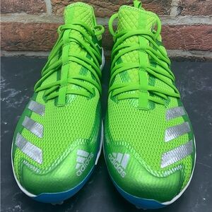 Adidas Adizero Afterburner 6 Grail Speed 'Solar Green Cyan' Size 13